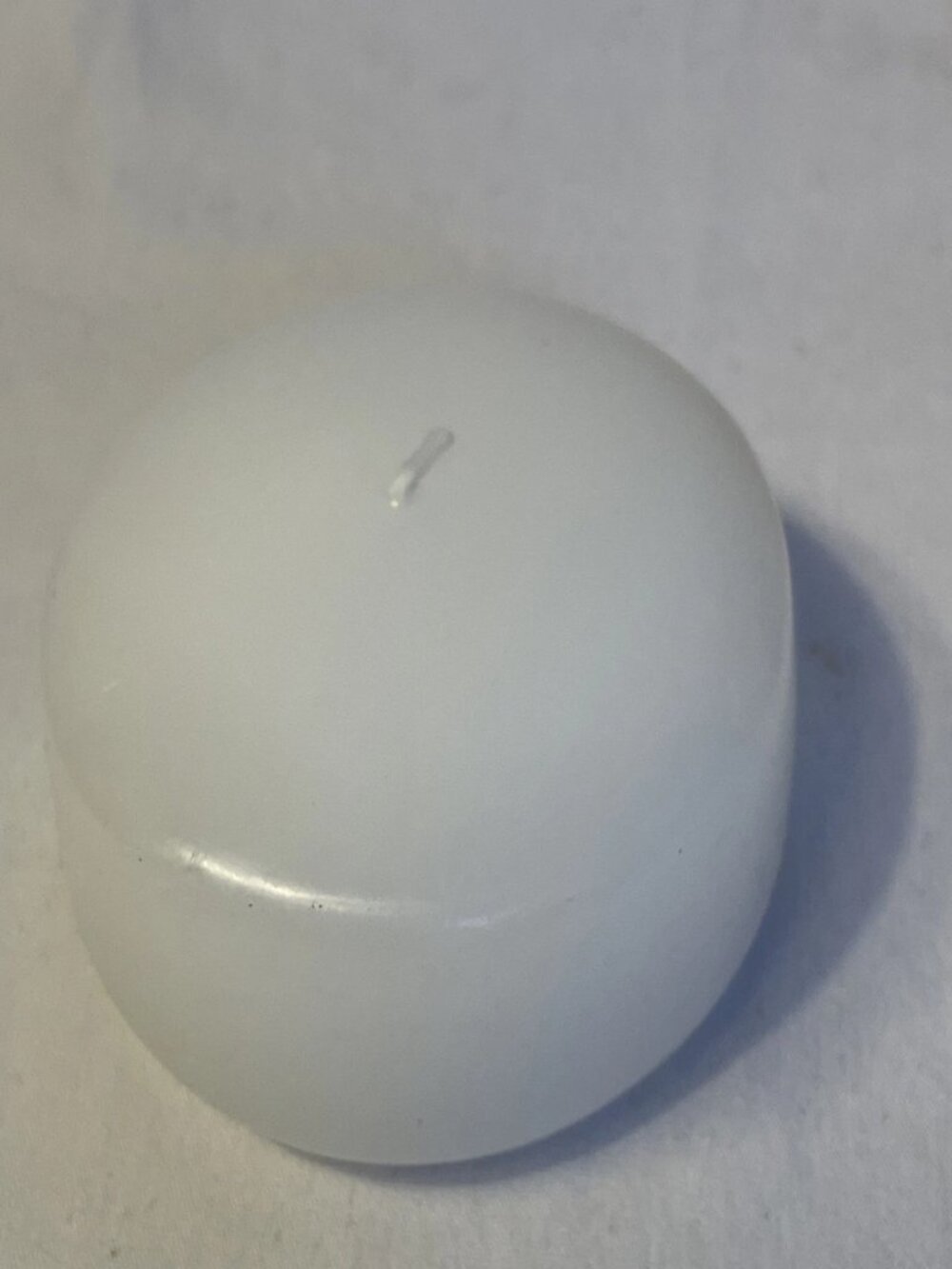 Hallmark Glass Votive Candle Holder Gift Set White Unscented Wax Candles 3pc - Picture 9 of 11